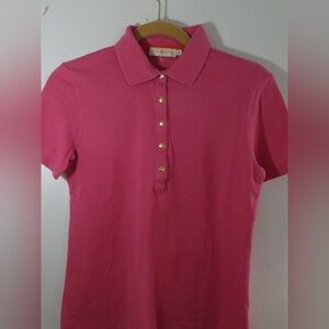 Tory Burch Pink Button Down Shirt